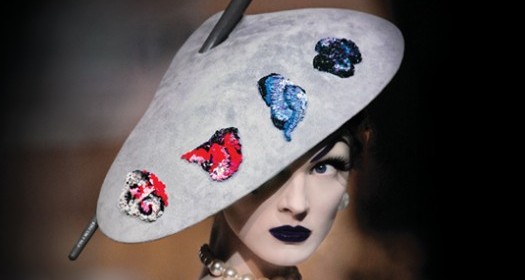 Stephen Jones for Christian Dior Hat: Promotional Image for PEM  Hats: An Anthology; copyright Christopher Moore/Catwalking
