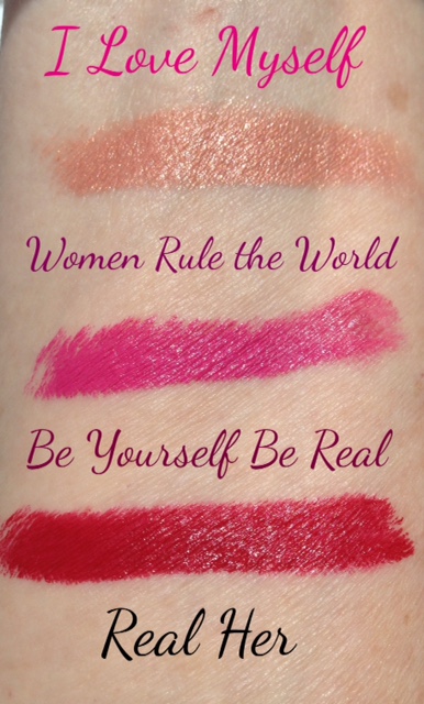 RealHer lipstick swatches neversaydiebeauty.com @redAllison
