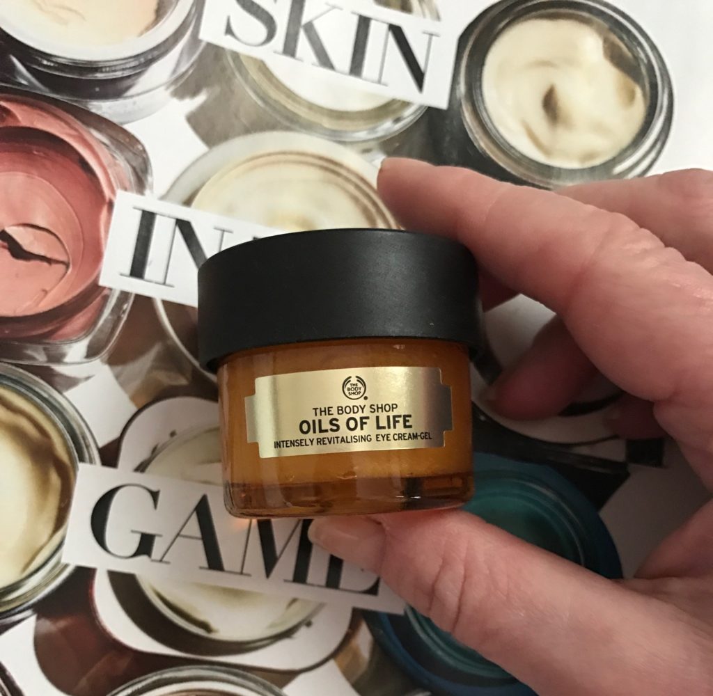 The Body Shop Oils of Life Intensely Revitalizing Eye Cream Gel, neversaydiebeauty.com