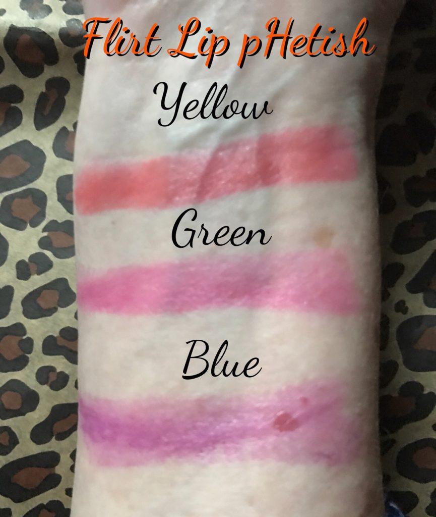 Flirt Lip pHetish Converting Color Lipstick swatches, neversaydiebeauty.com