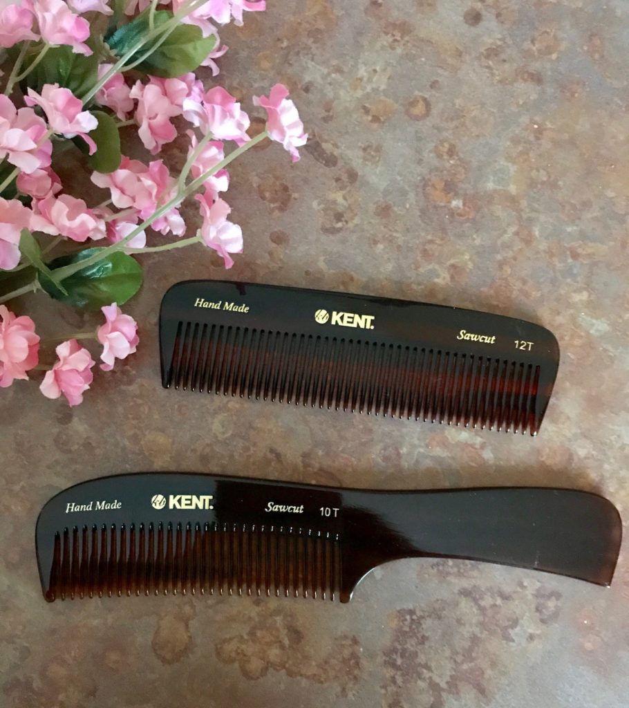 Kent of London combs: rake 10T and pocket comb 12T, neversaydiebeauty.com