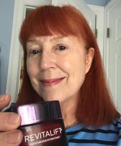 me after using L'Oreal Revitalift Triple Power Moisturizer for 4 weeks, neversaydiebeauty.com