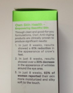 Own results