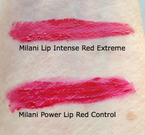 Milani Lip Intense & Power Lip reds