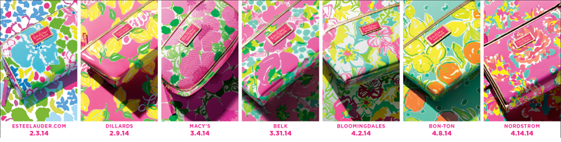 Estee Lauder Lilly Pulitzer Gift with Purchase, Spring 2014