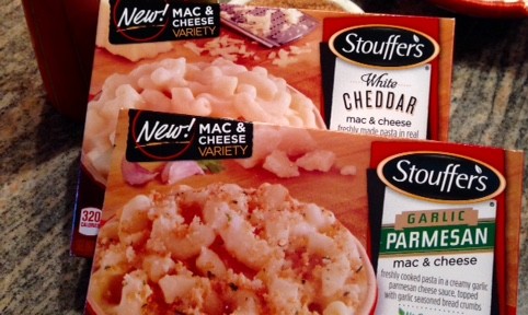 new varieties Stouffer's mac & cheese