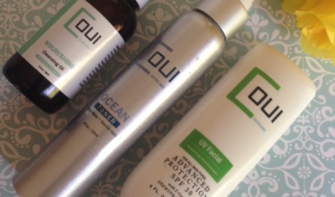 Coui Nourishing Cleansing Oil, Coui Ocean Toner, Coui UV Facial sunscreen