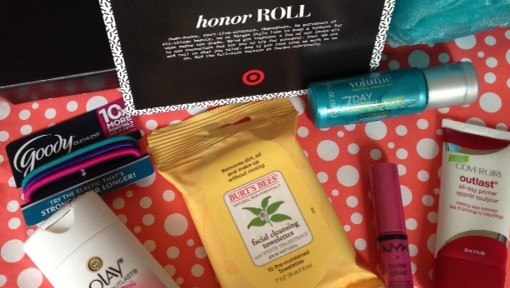 Target Back to College Beauty Box Fall 2015 contents
