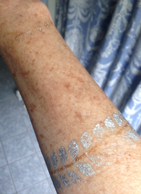 3 days old after sunscreen & bug spray