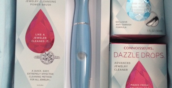 Connoisseurs Dazzle Stick & Dazzle Drops jewelry cleaning system neversaydiebeauty.com @redAllison