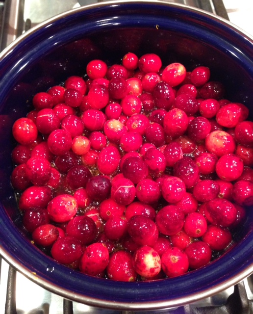 cranberries boiling and popping neversaydiebeauty.com @redAllison