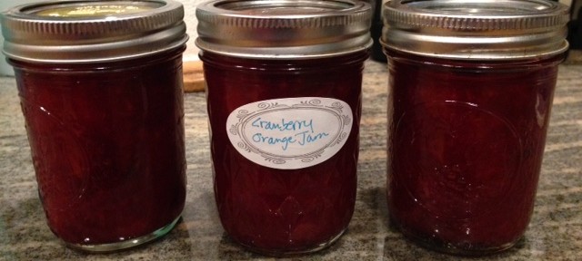 jarred cranberry orange sauce or jam neversaydiebeauty.com @redAllison
