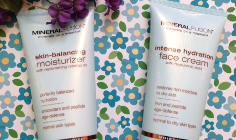 Mineral Fusion Facial Moisturizers: Intense Hydration Face Cream & Skin-Balancing Moisturizer neversaydiebeauty.com @redAllison
