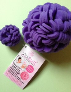 VaiBuff Level 1 Extra Gentle Mini Buff & Body Exfoliator neversaydiebeauty.com @redAllison