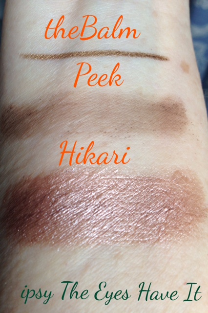 ipsy The Eyes Have It January 2016 swatches of eye makeup neversaydiebeauty.com @redAllison