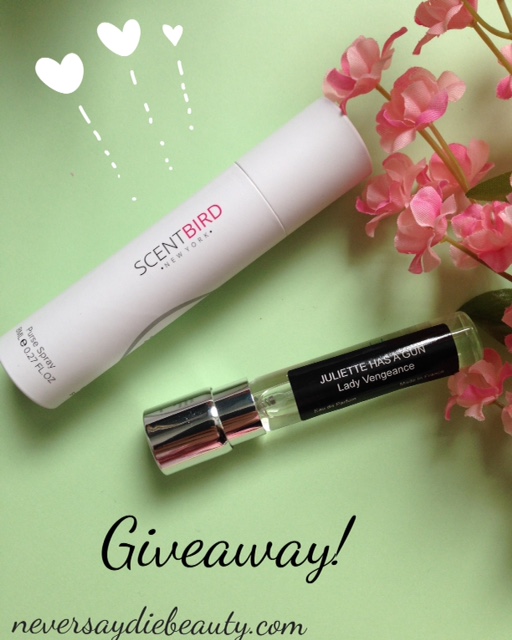 perfume giveaway Juliette Has A Gun's Lady Vengeance purse spray neversaydiebeauty.com @redAllison