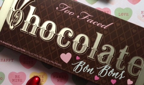 Too Faced Chocolate Bon Bons outer box neversaydiebeauty.com @redAllison