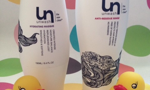 Unwash Hydrating Masque & Anti-Residue Rinse, cowashing hair products neversaydiebeauty.com @redAllison