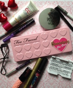 makeup used for my Valentine's Day look neversaydiebeauty.com @redAllison