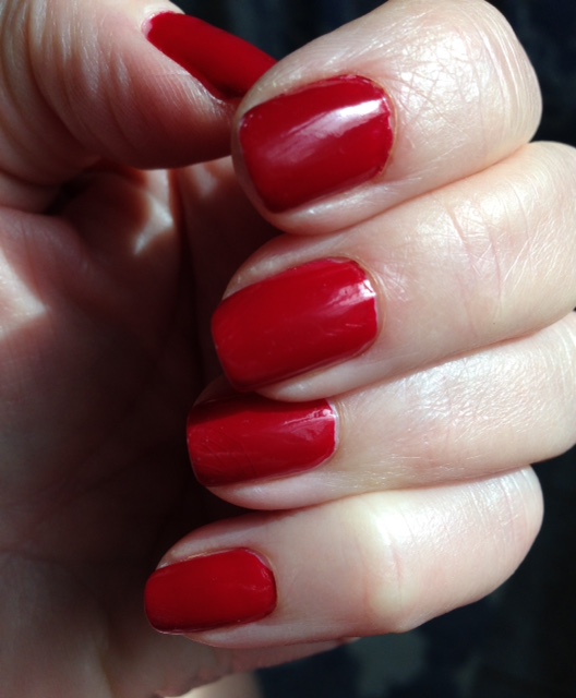 Zoya Nail Lacquer in Janel, a red cream with warm undertones neversaydiebeauty.com @redAllison
