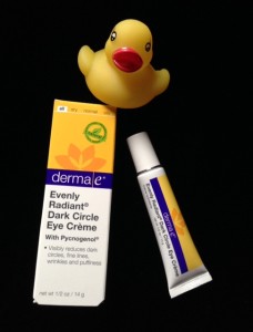 derma e Evenly Radiant Dark Circle Eye Creme neversaydiebeauty.com @redAllison