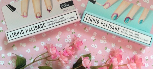 boxes of Liquid Palisade, a nail care product that makes painting my nails neater neversaydiebeauty.com @redAllison
