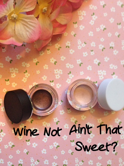 elf Smudge Pots cream eyeshadows, Wine Not, Ain't That Sweet neversaydiebeauty.com @redAllison