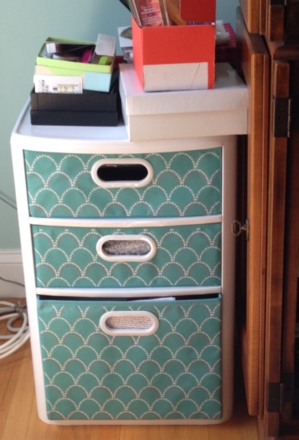 3 tier storage unit neversaydiebeauty.com @redAllison