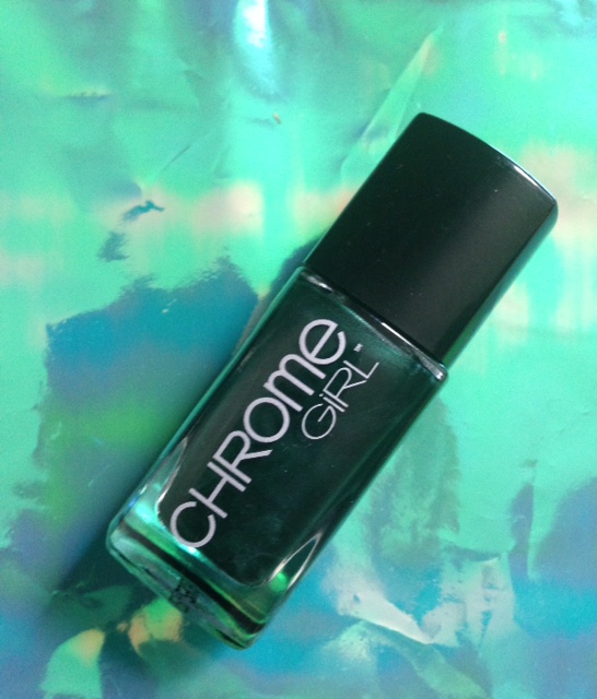 Chrome Girl limited edition JADED nail polish in the bottle neversaydiebeauty.com @redAllison