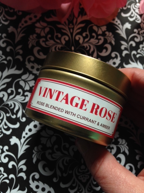 MojoSpa Vintage Rose Candle Melt Body Cream neversaydiebeauty.com