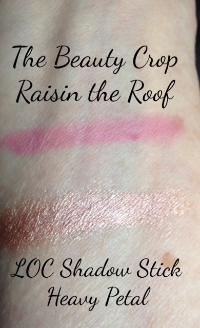 Birchbox June 2016 Multitaskers swatches of the two sticks neversaydiebeauty.com @redAllison