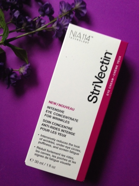 StriVectin Intensive Eye Concentrate for Wrinkles outer box neversaydiebeauty.com @redAllison