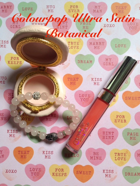 ColourPop Ultra Satin Lip liquid lipstick in bright peach shade, Botanical neversaydiebeauty.com @redAllison