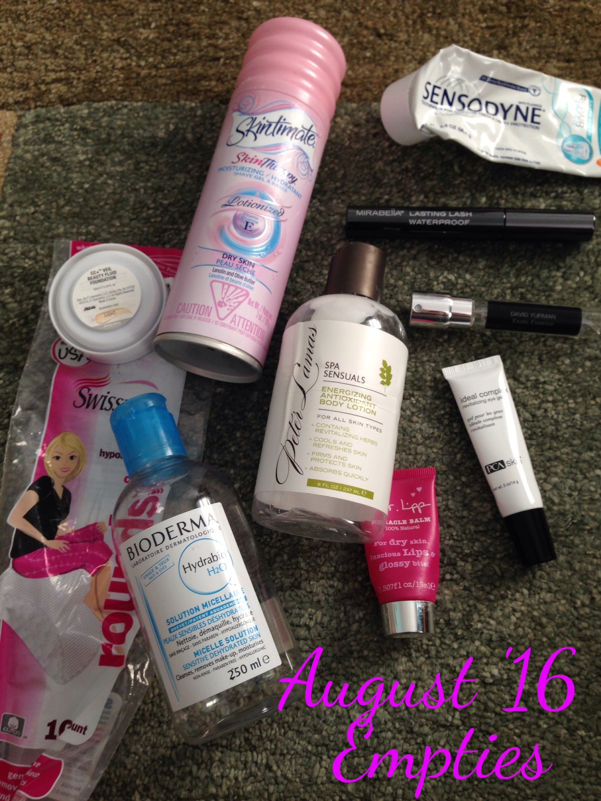 beauty empties August 2016 neversaydiebeauty.com