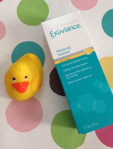 Exuviance Retexturing Treatment box neversaydiebeauty.com