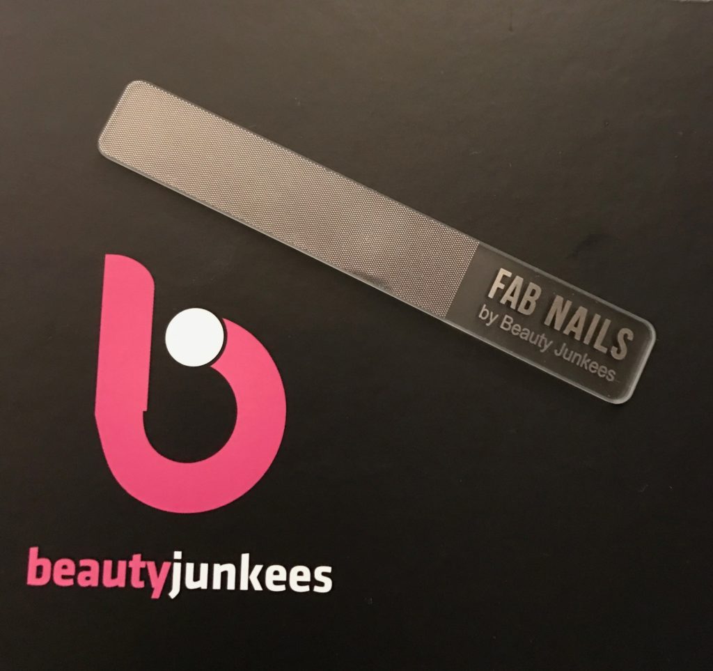 glass nail file: Beauty Junkees Fab Nails, neversaydiebeauty.com