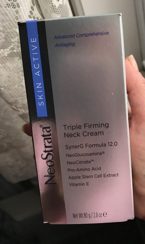 NeoStrata Triple Firming Neck Cream box, neversaydiebeauty.com