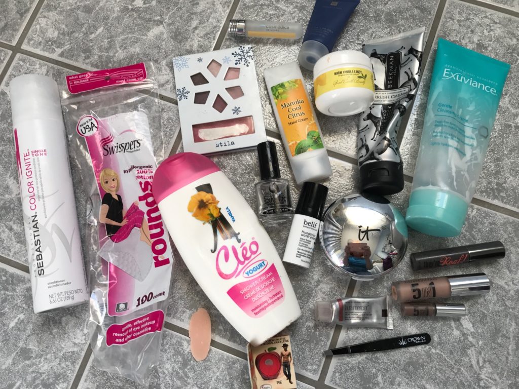 makeup and skincare empties, December 2016, neversaydiebeauty.com
