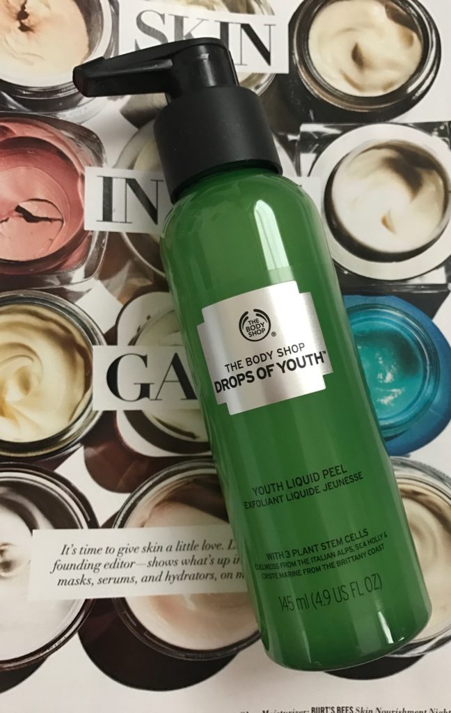 The Body Shop Drops of Youth Youth Liquid Peel pump bottle, neversaydiebeauty.com