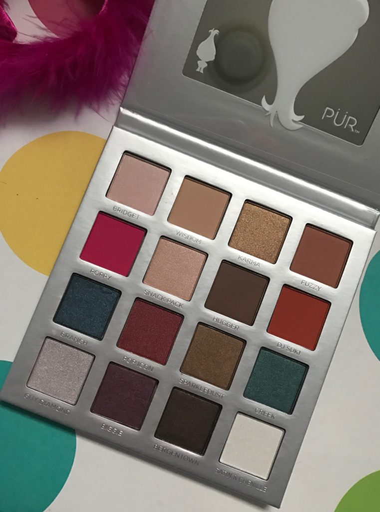 PUR Cosmetics Trolls Shadow Palette, open to show shades, neversaydiebeauty.com