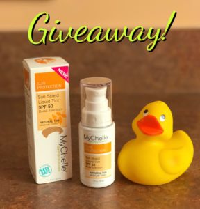 MyChelle Sun Shield Liquid Tint SPF 50 in Natural Tan for Medium/Dark Skin, neversaydiebeauty.com