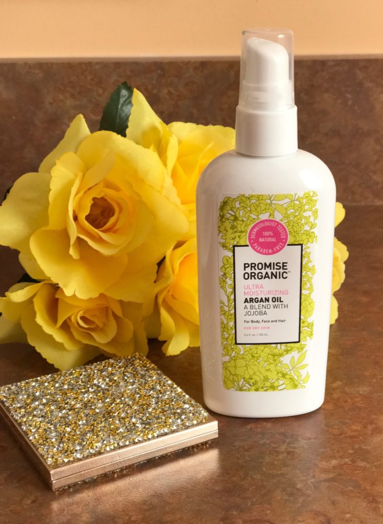 Promise Organic Argan Oil with Jojoba, neversaydiebeauty.com