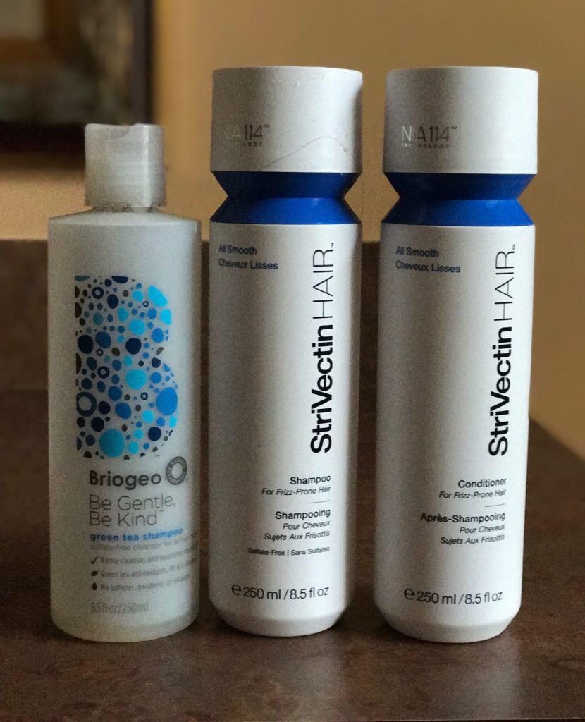 haircare empties: Briogeo and StriVectin All Smooth, neversaydiebeauty.com
