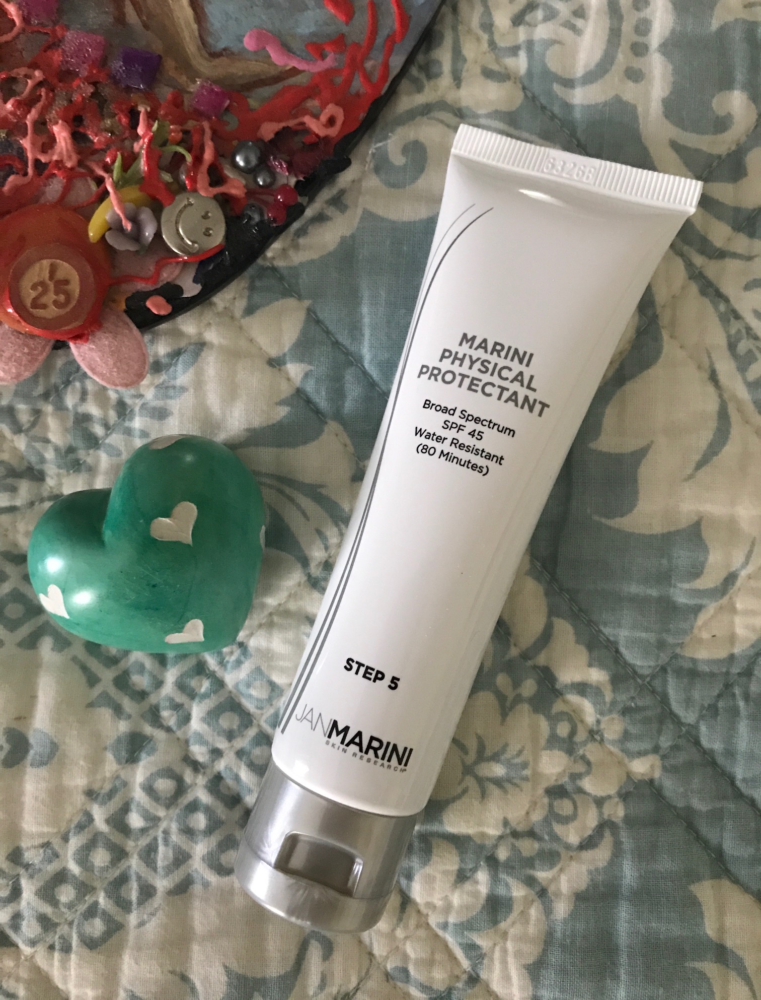 Marini Physical Protectant SPF 45 tube, neversaydiebeauty.com