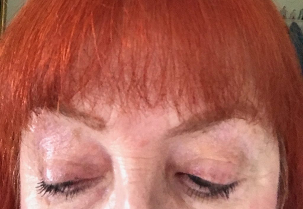 my eyes wearing Wet N Wild Megaslim Skinny Mascara, neversaydiebeauty.com