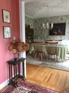 hallway into dining room, neversaydiebeauty.com