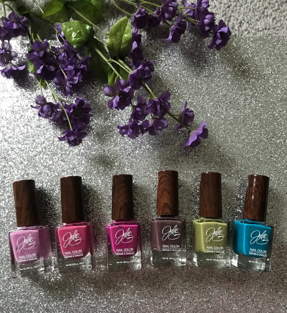 Julie G Nail Color Bohemian collection of 6 shades for summer/fall 2017, neversaydiebeauty.com