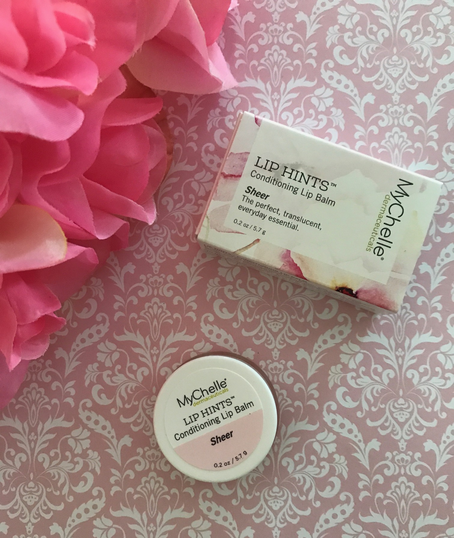 MyChelle Lip Hints Lip Balm, Sheer, neversaydiebeauty.com