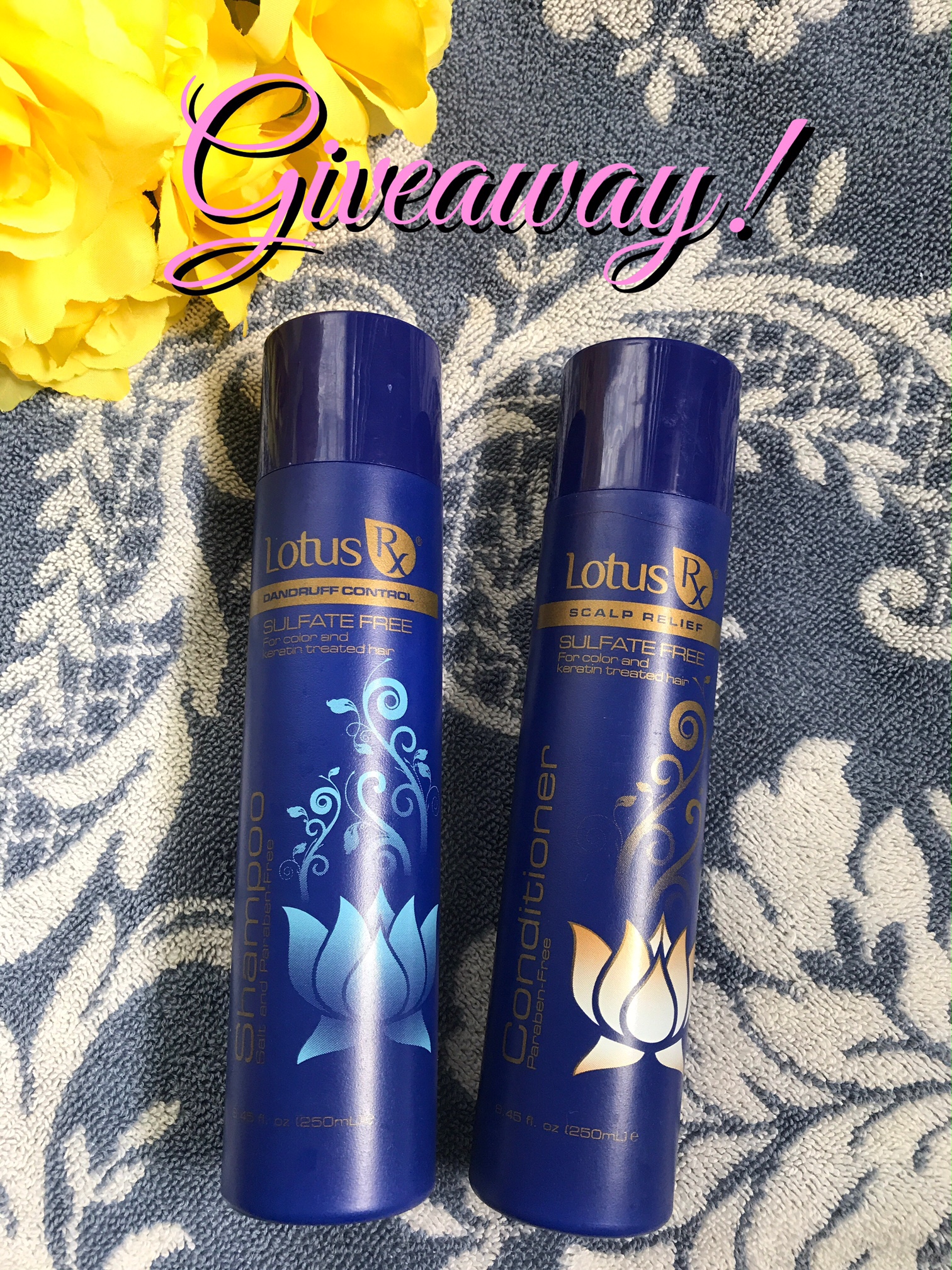 LotusRx Shampoo and Conditioner, neversaydiebeauty.com