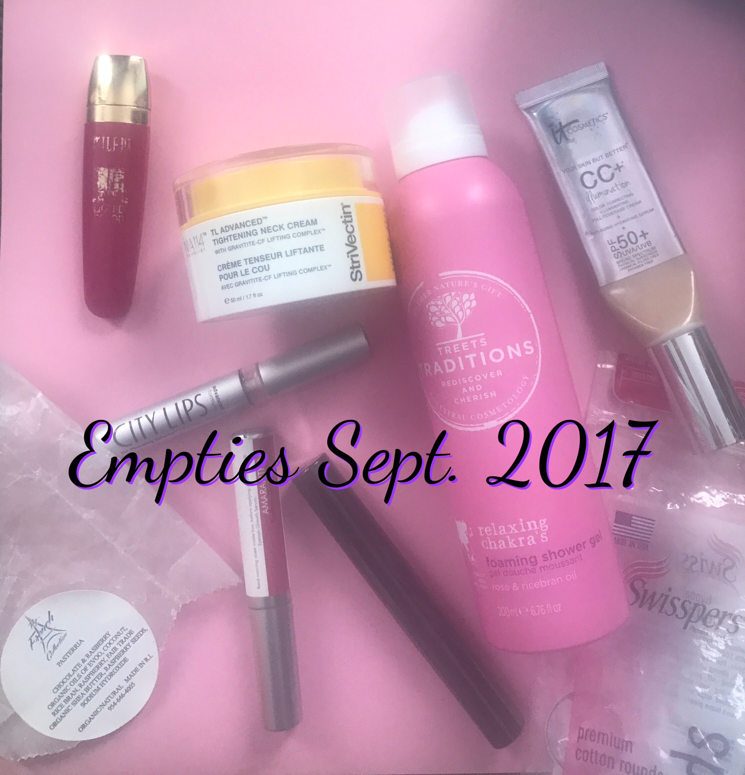 beauty empties September 2017, neversaydiebeauty.com